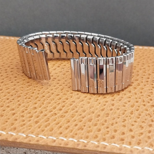 5/8" Stainless Steel Wide Expansion Gemex USA nos 1950s Vintage Watch Band