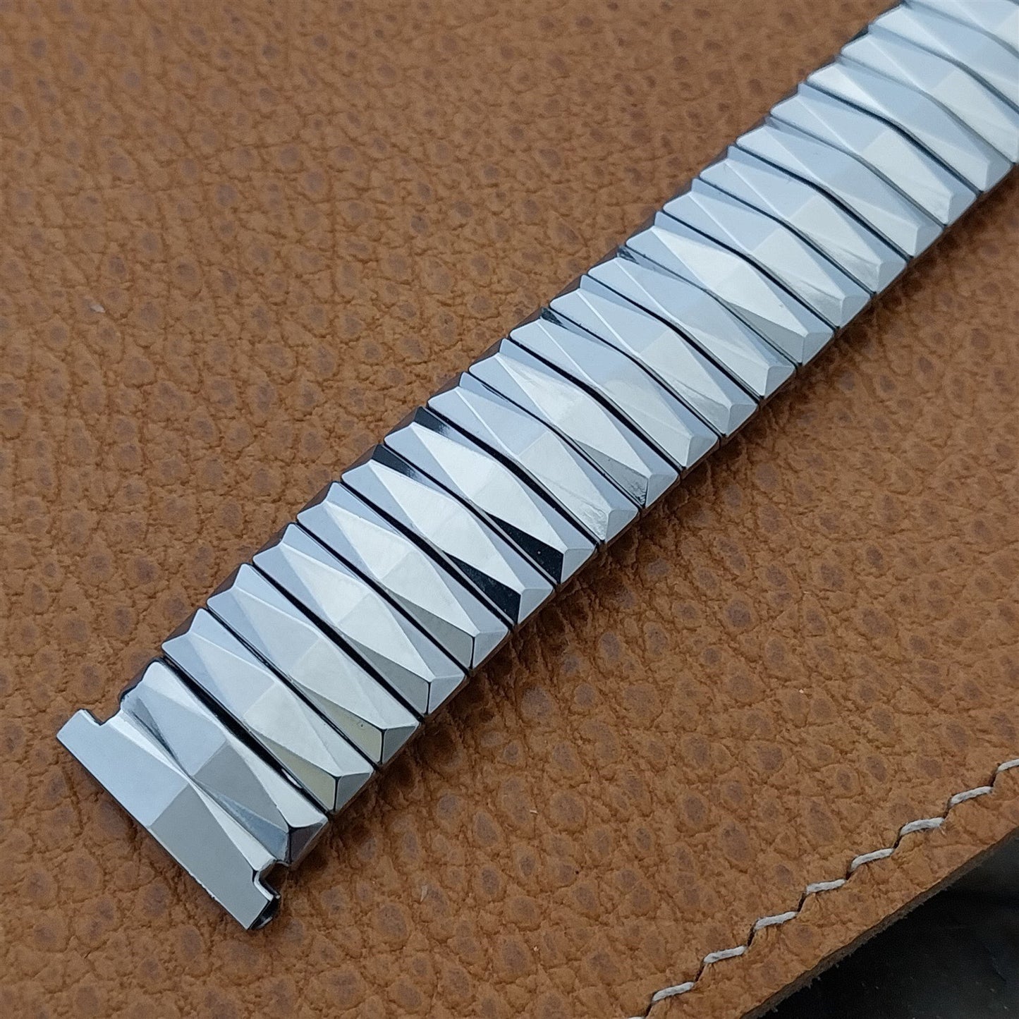 Vintage 19mm 18mm 16mm Gemex Stainless Steel Unused Classic 1950s Watch Band
