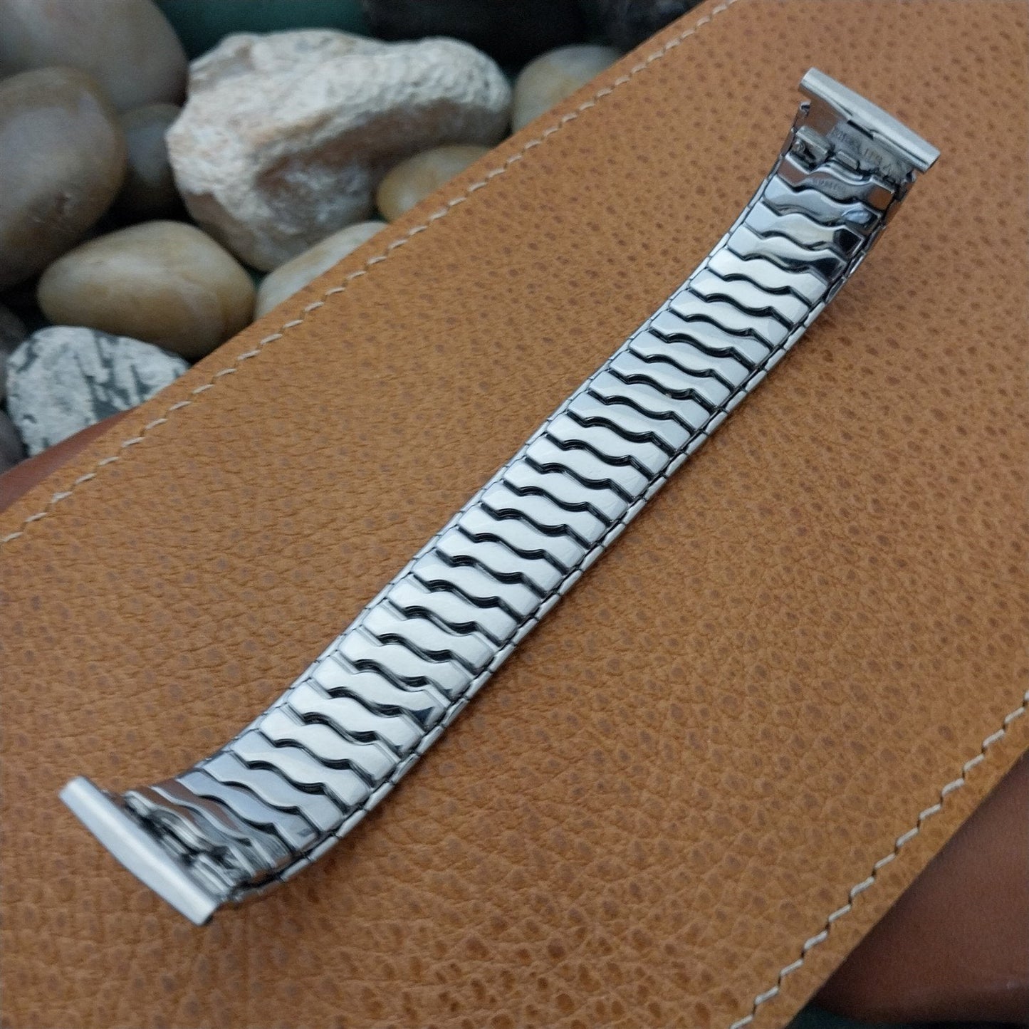 Vintage 19mm 18mm 16mm Gemex Stainless Steel Unused Classic 1950s Watch Band