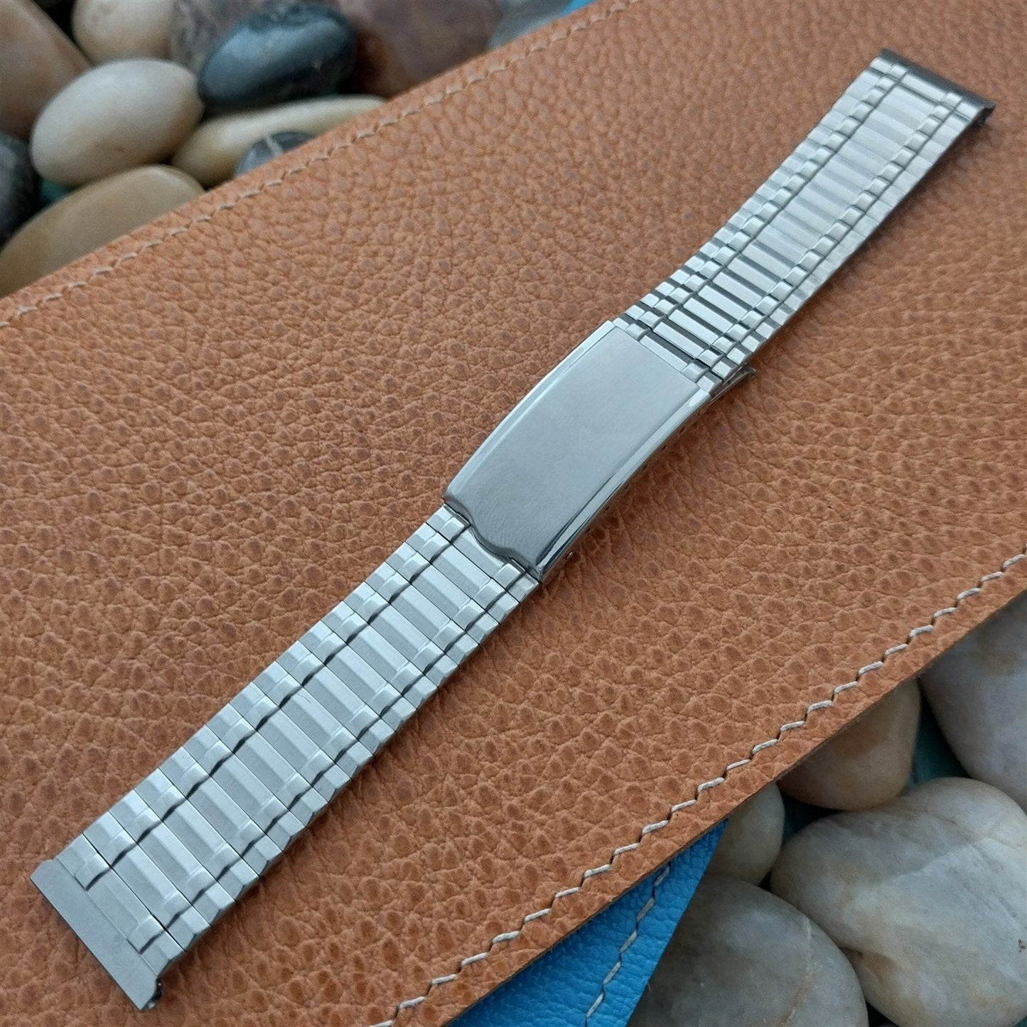 19mm 18mm Stainless Steel Classic Kreisler USA Unused 1960s Vintage Watch Band