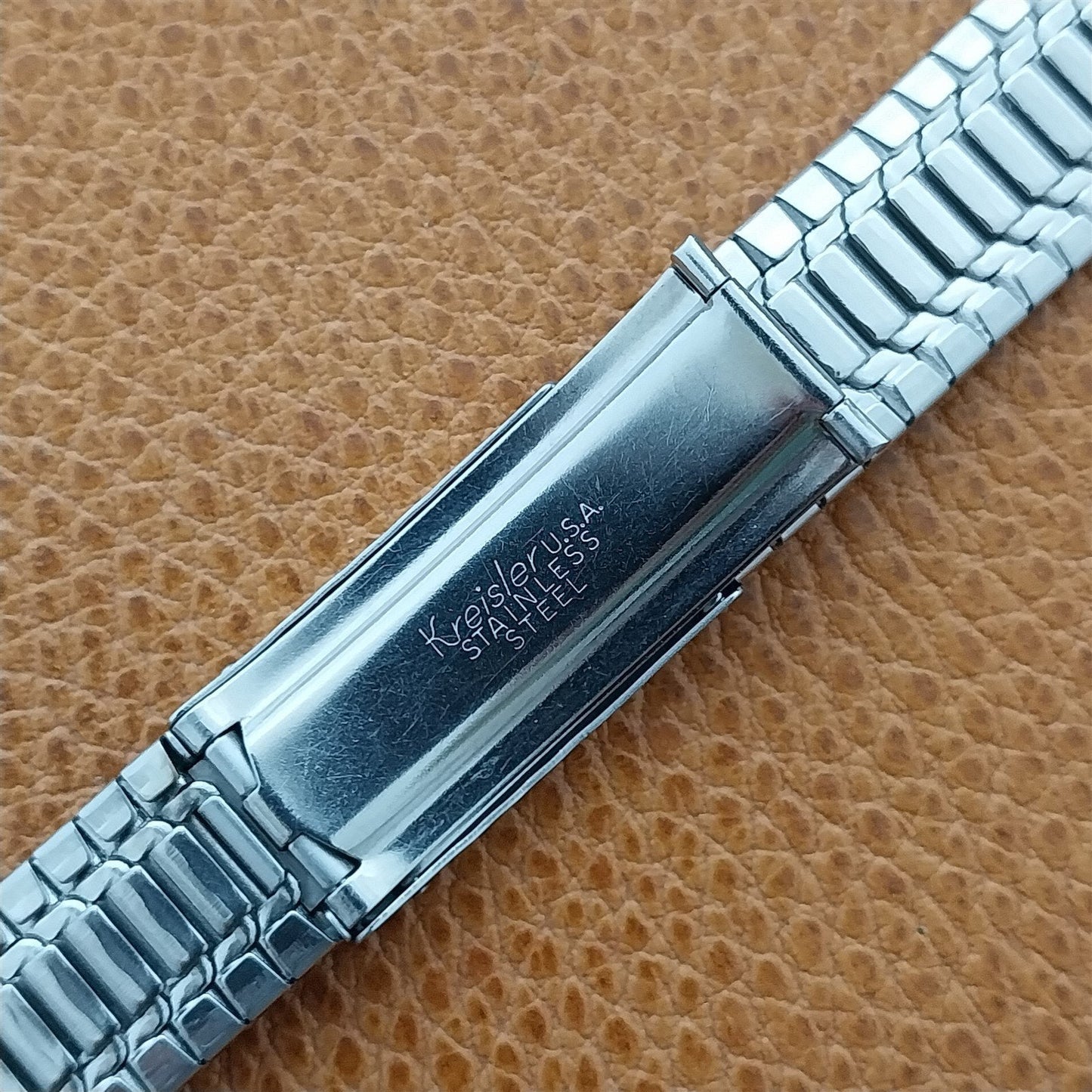 19mm 18mm Stainless Steel Classic Kreisler USA Unused 1960s Vintage Watch Band