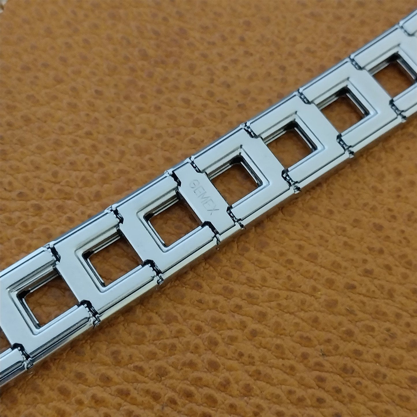 16mm 18mm 19mm Stainless Steel Expansion Gemex Classic 1950s Vintage Watch Band