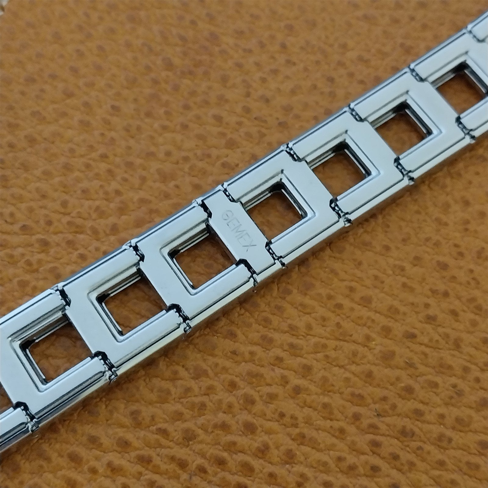 16mm 18mm 19mm Stainless Steel Expansion Gemex Classic 1950s Vintage Watch Band