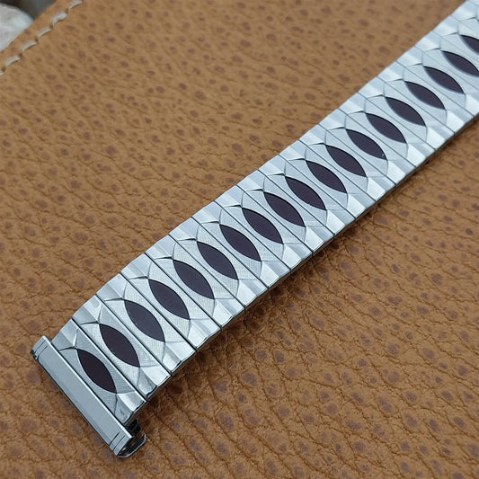 19mm 18mm 16mm 1960s UniFlex Stainless Steel Stretch Unused Vintage Watch Band