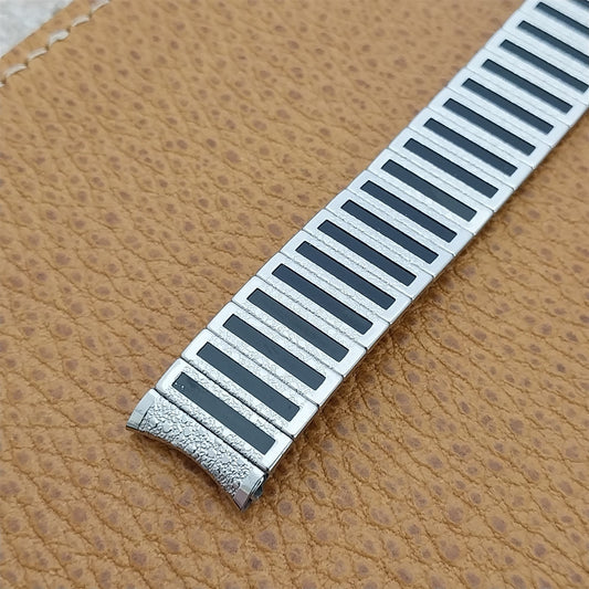 NOS 1960s 5/8" UniFlex USA Classic Stainless Steel Expansion Vintage Watch Band