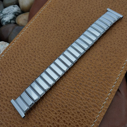 16mm 18mm 19mm Short Stainless Steel Expansion Foster 1950s Vintage Watch Band