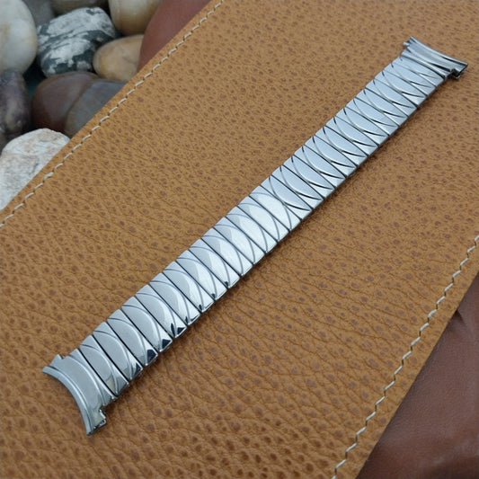16mm 18mm 19mm Stainless Steel Foster Classic Unused 1950s Vintage Watch Band