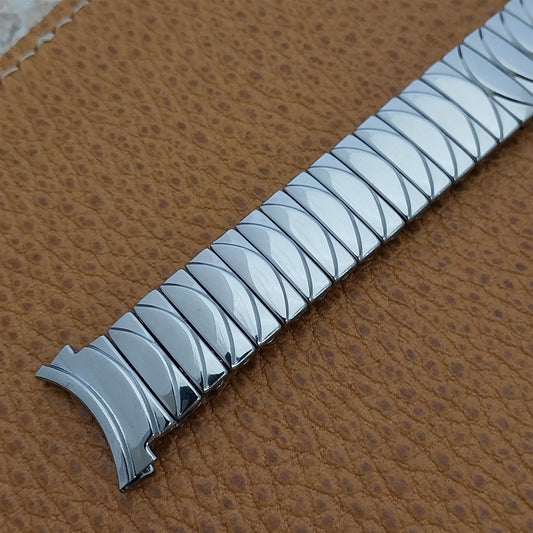 16mm 18mm 19mm Stainless Steel Foster Classic Unused 1950s Vintage Watch Band