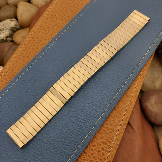 5/8" 10k Gold-Filled 1950s nos Unused Classic Vintage Watch Band Bellavance