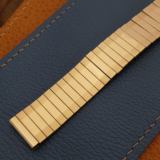 5/8" 10k Gold-Filled 1950s nos Unused Classic Vintage Watch Band Bellavance