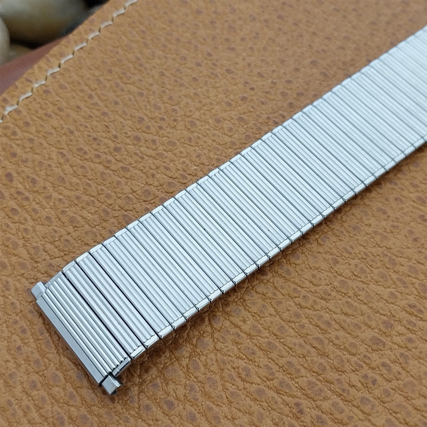 20mm 22mm Stainless Steel nos Speidel USA Made Expansion Vintage Watch Band