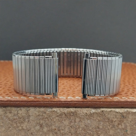 20mm 22mm Stainless Steel nos Speidel USA Made Expansion Vintage Watch Band