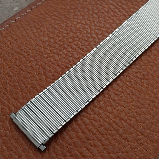 20mm 22mm Stainless Steel nos Speidel USA Made Expansion Vintage Watch Band
