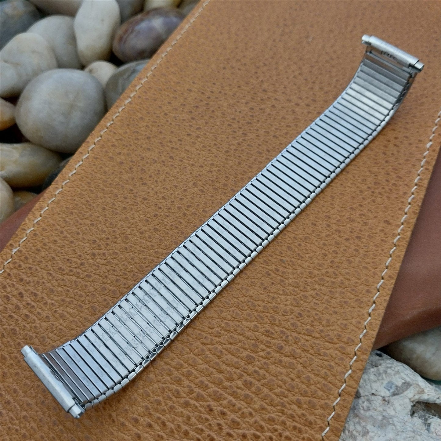 20mm 22mm Stainless Steel nos Speidel USA Made Expansion Vintage Watch Band