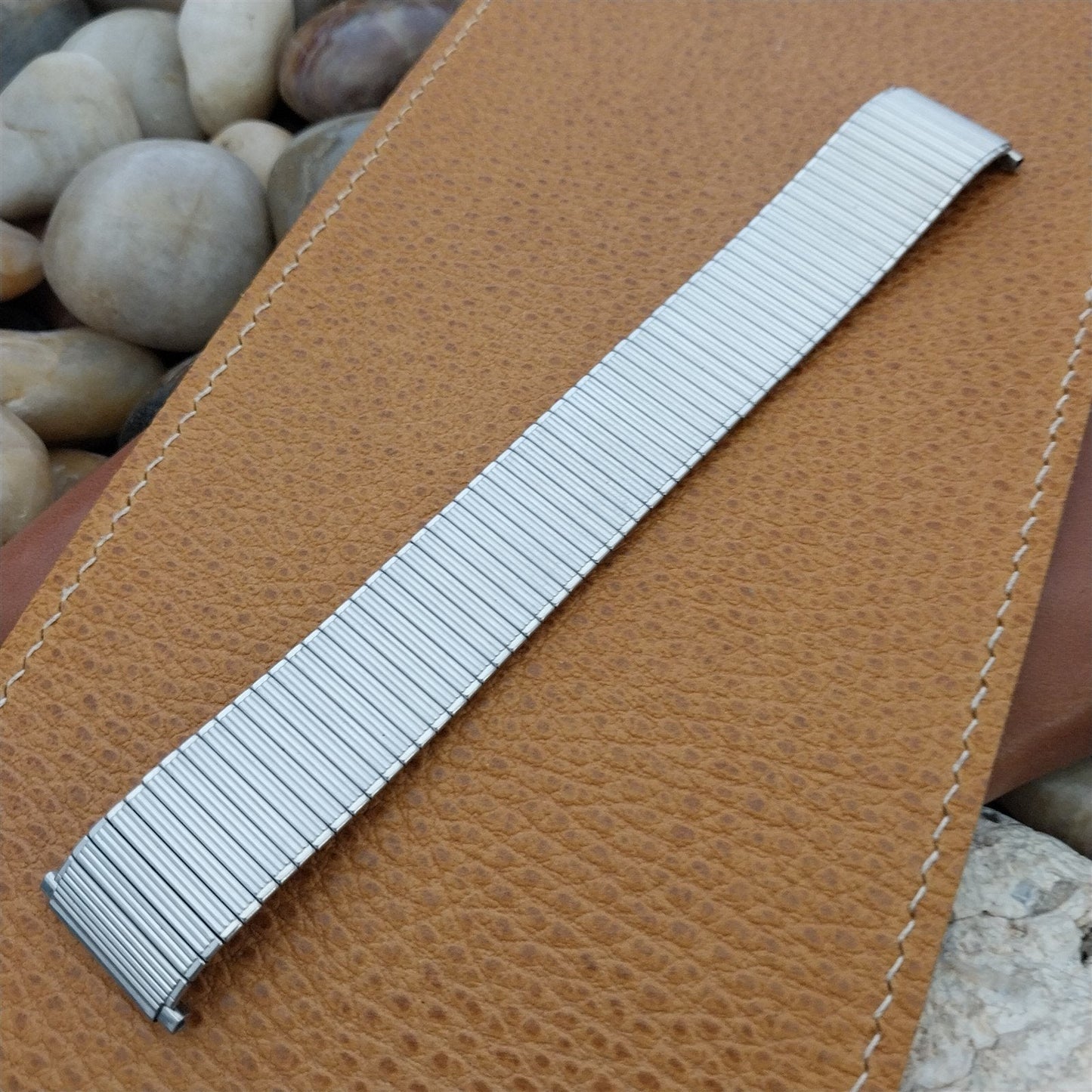 20mm 22mm Stainless Steel nos Speidel USA Made Expansion Vintage Watch Band