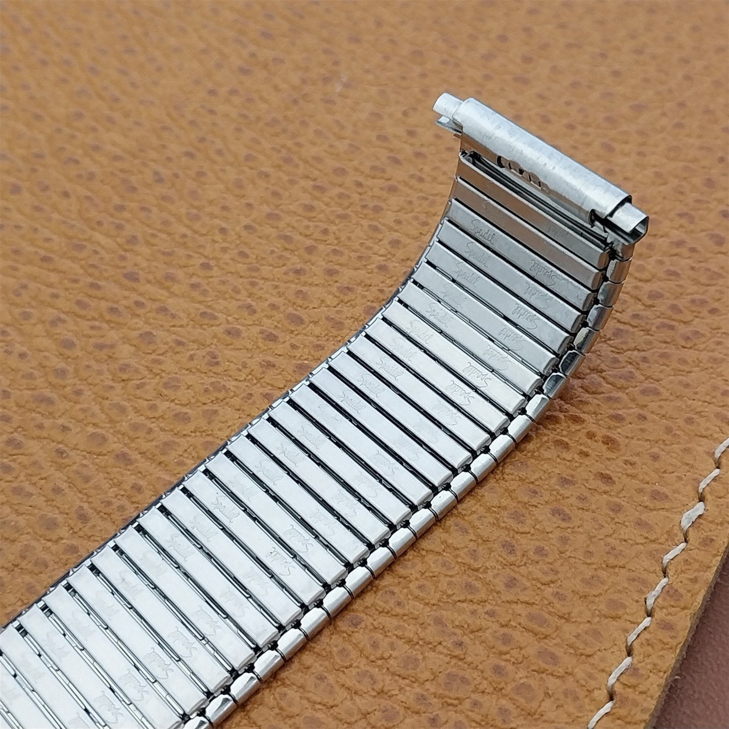 20mm 22mm Stainless Steel nos Speidel USA Made Expansion Vintage Watch Band