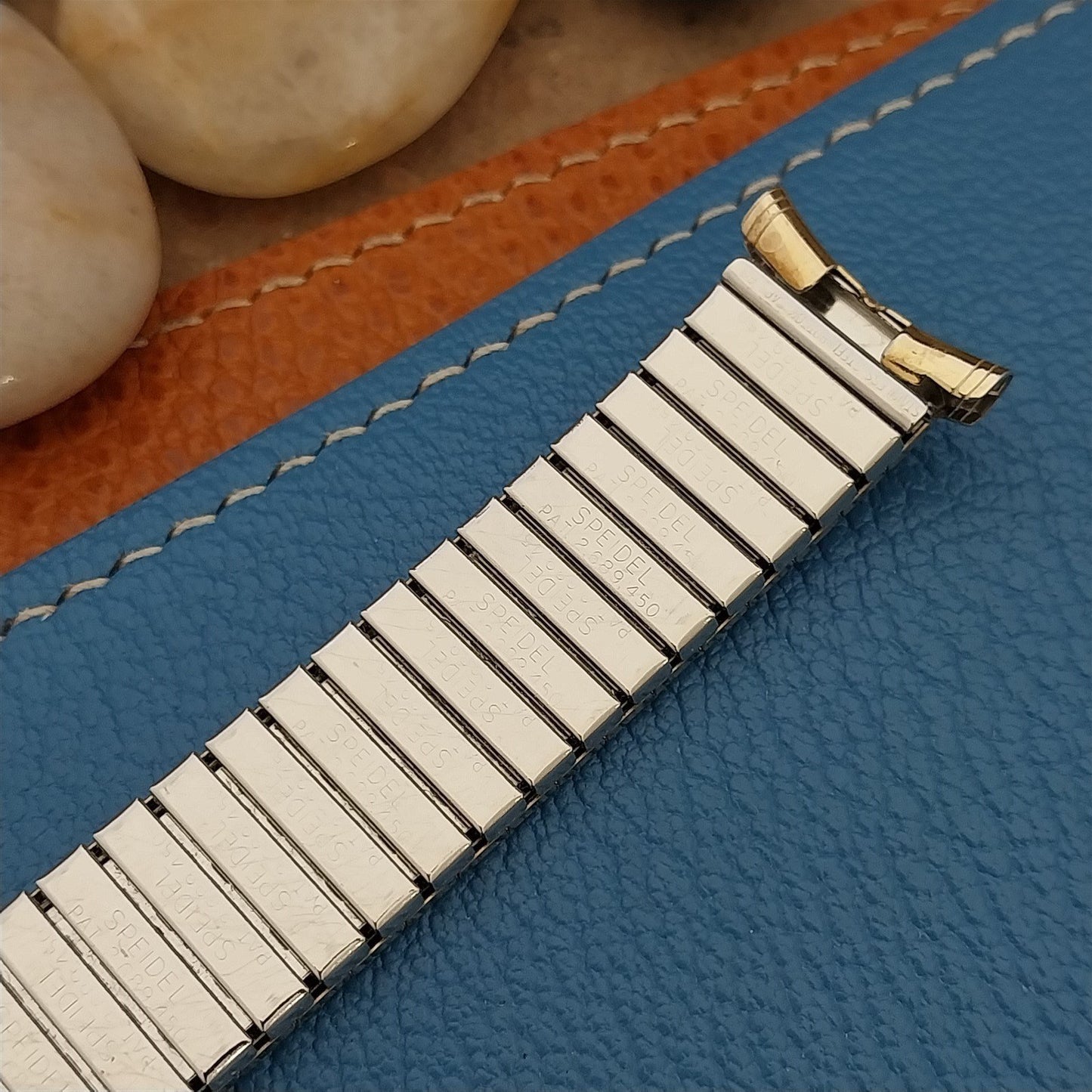 19mm 18mm Gold-Fill Speidel Sun Valley 1969/1970 Calendar NOS Vintage Watch Band