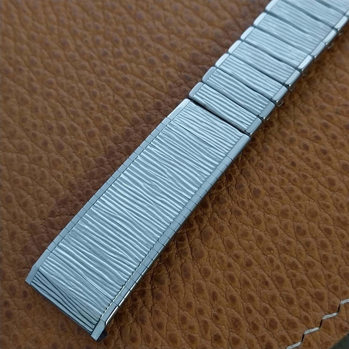 17.2mm Stainless Steel Kreisler USA Classic nos 1960s Vintage Watch Band