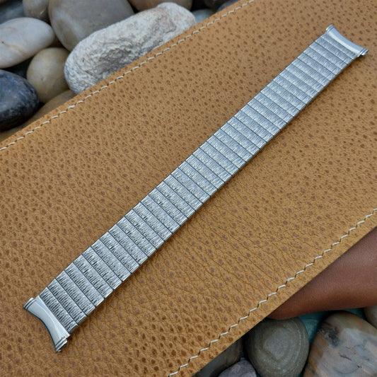 Vintage 18mm 19mm Kreisler USA Stainless Steel 1960s Unused Classic Watch Band