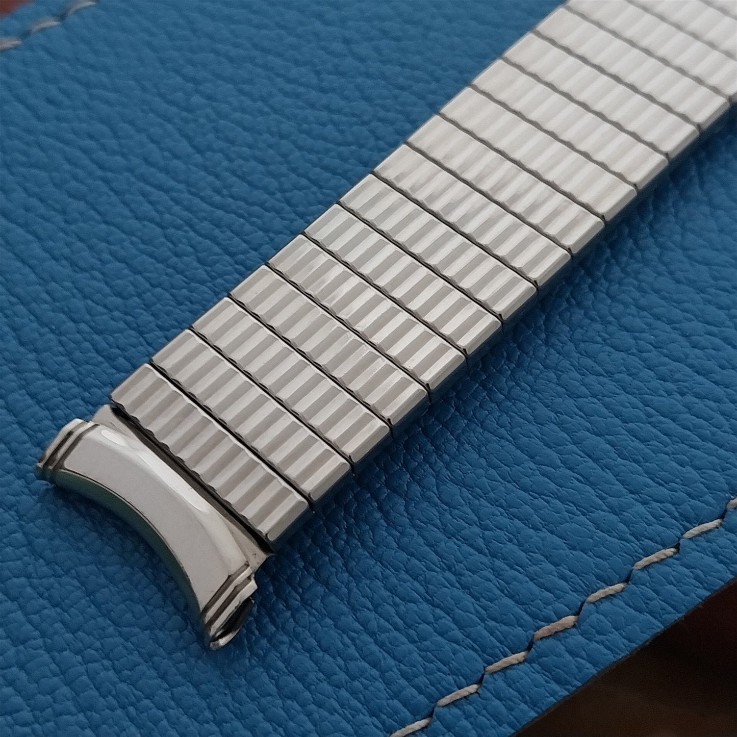 18mm 19mm Stainless Steel Expansion Kreisler USA Unused 1960s Vintage Watch Band