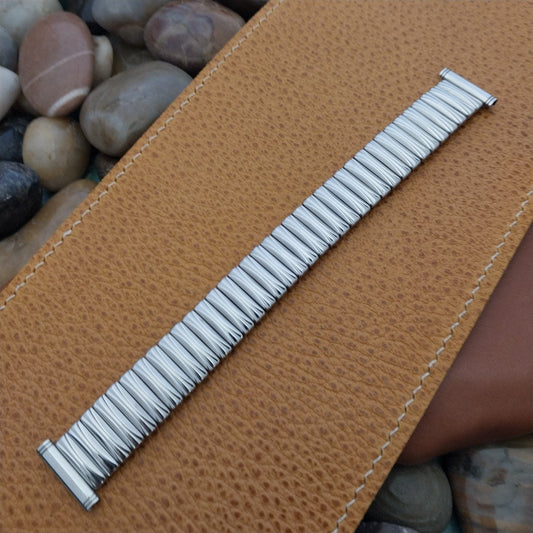 16mm 18mm 19mm Kreisler USA Classic Stainless Steel 1950s Vintage Watch Band