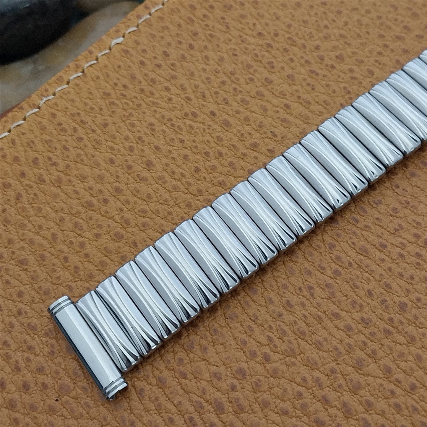 16mm 18mm 19mm Kreisler USA Classic Stainless Steel 1950s Vintage Watch Band