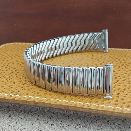16mm 18mm 19mm Kreisler USA Classic Stainless Steel 1950s Vintage Watch Band