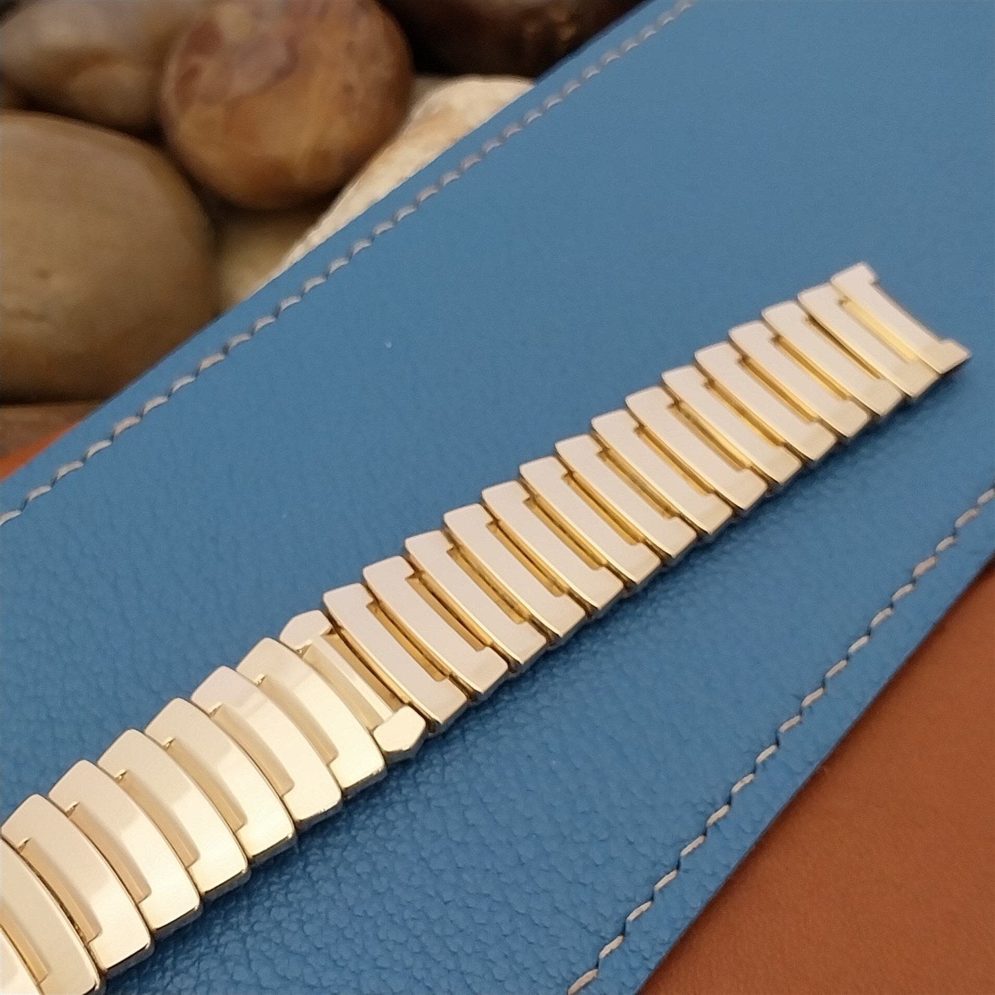 5/8" 12k Gold-Filled JB Champion Golden Shilling Unused 1950s Vintage Watch Band