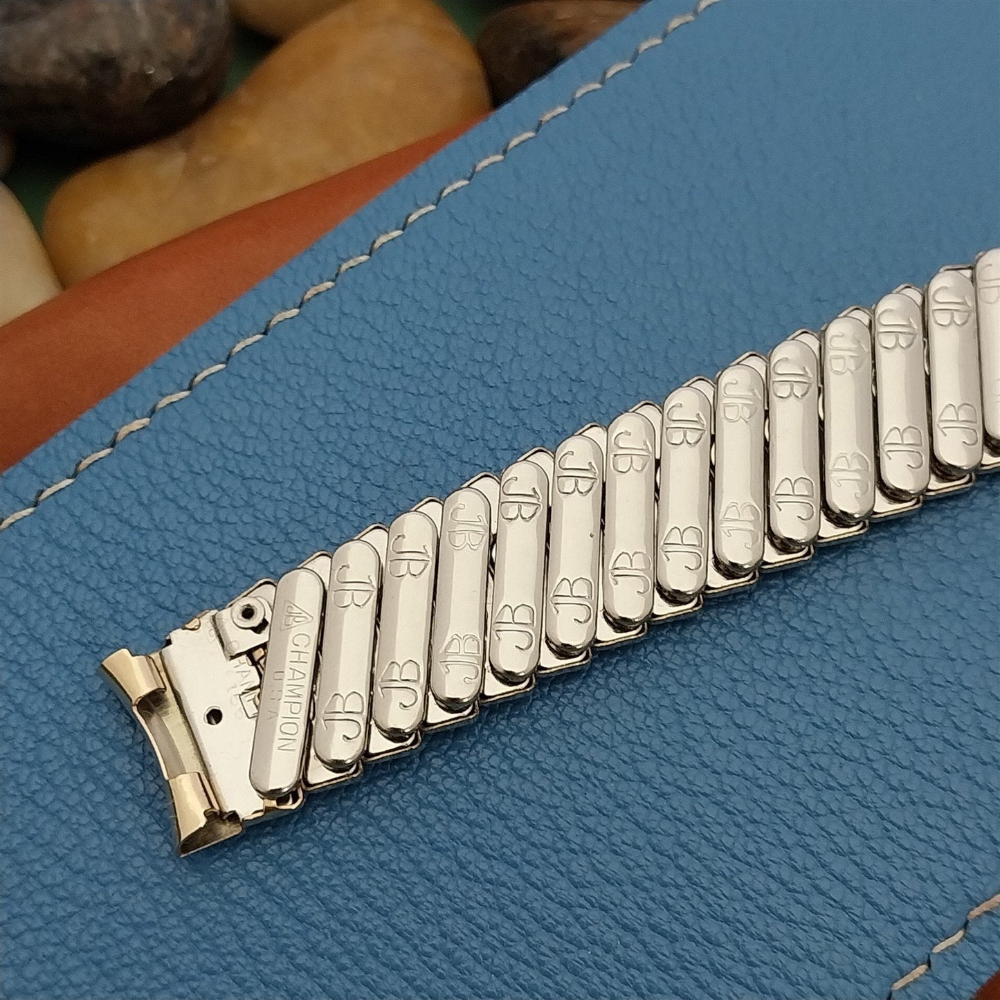 5/8" 12k Gold-Filled JB Champion Golden Shilling Unused 1950s Vintage Watch Band