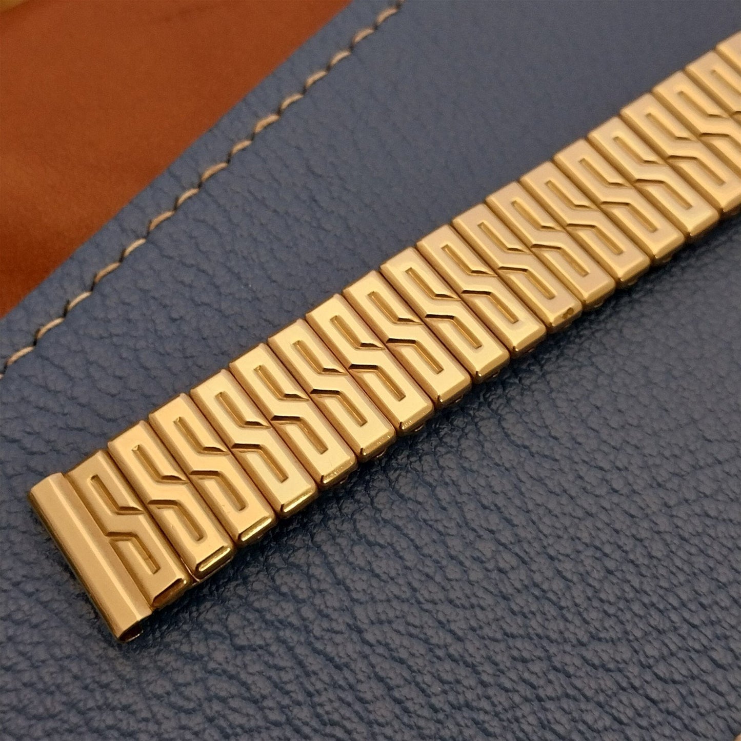 Vintage 5/8" Kreisler USA Gold-Filled Stretch Expansion Classic Watch Band