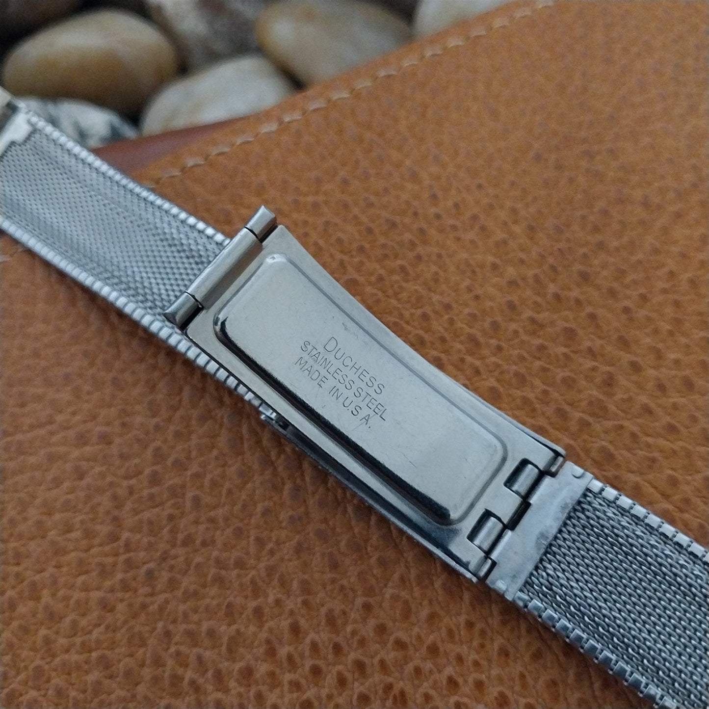 11/16" Bulova Stainless Steel 1960s Duchess USA nos Unused Vintage Watch Band