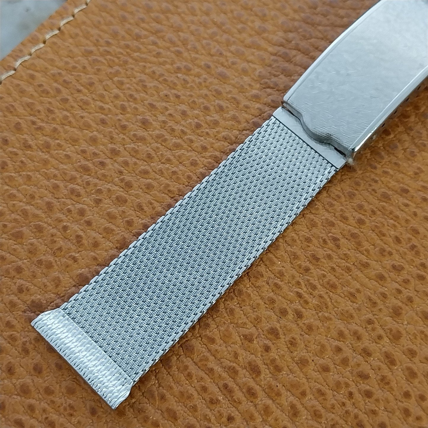 Vintage 19mm 18mm 1960s Stainless Mesh Kestenmade Unused Classic Watch Band