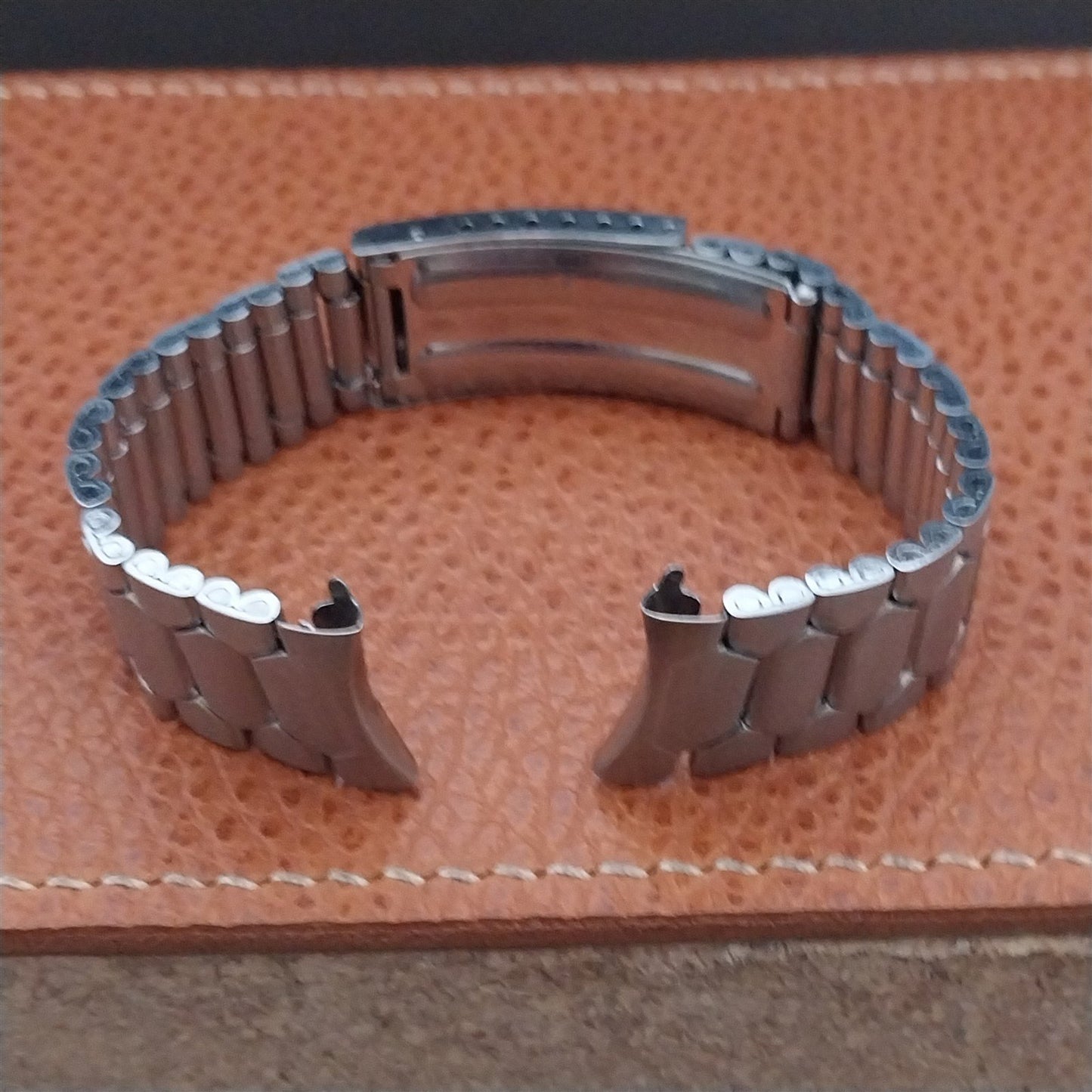 Vintage 19mm Brushed Stainless Steel Kestenmade Bambi Unused 1970s Watch Band