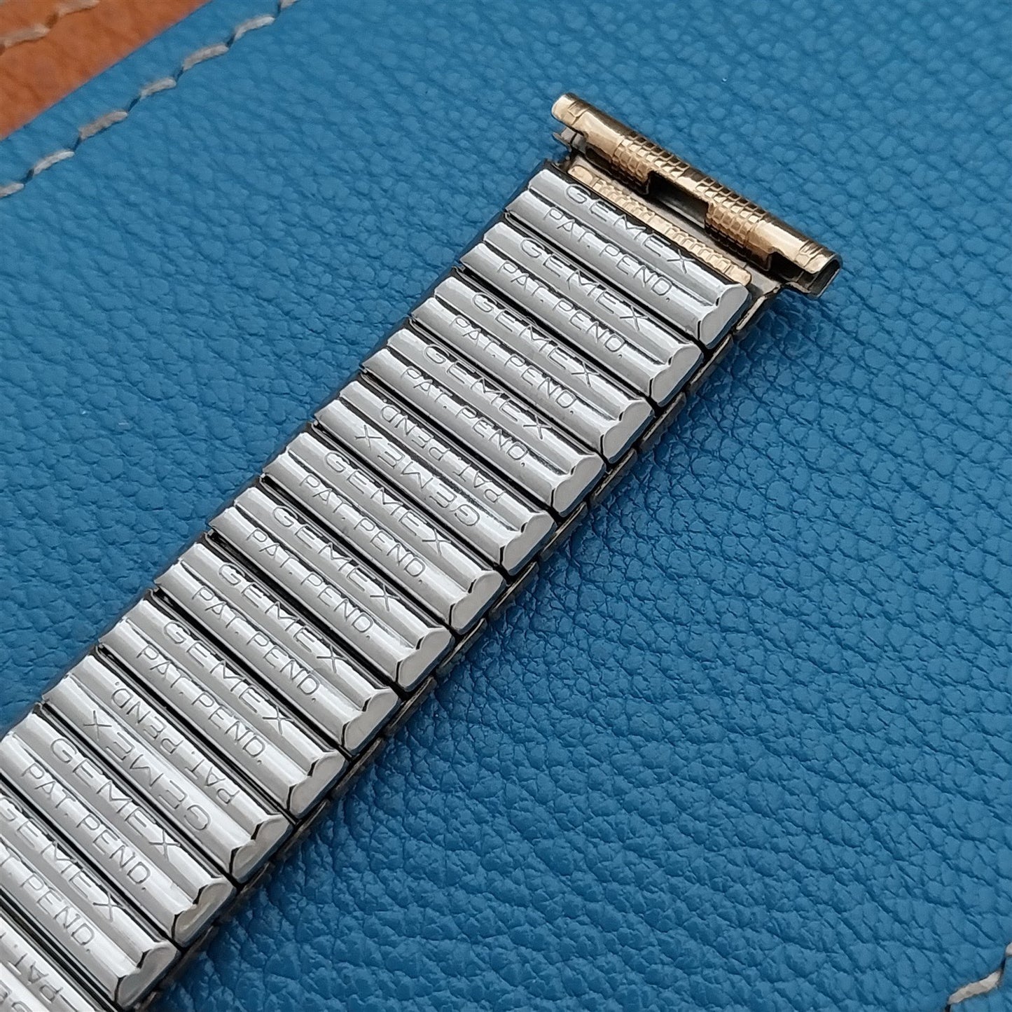 16mm 18mm 19mm Gemex Gold-Filled Classic Stretch Unused 1950s Vintage Watch Band