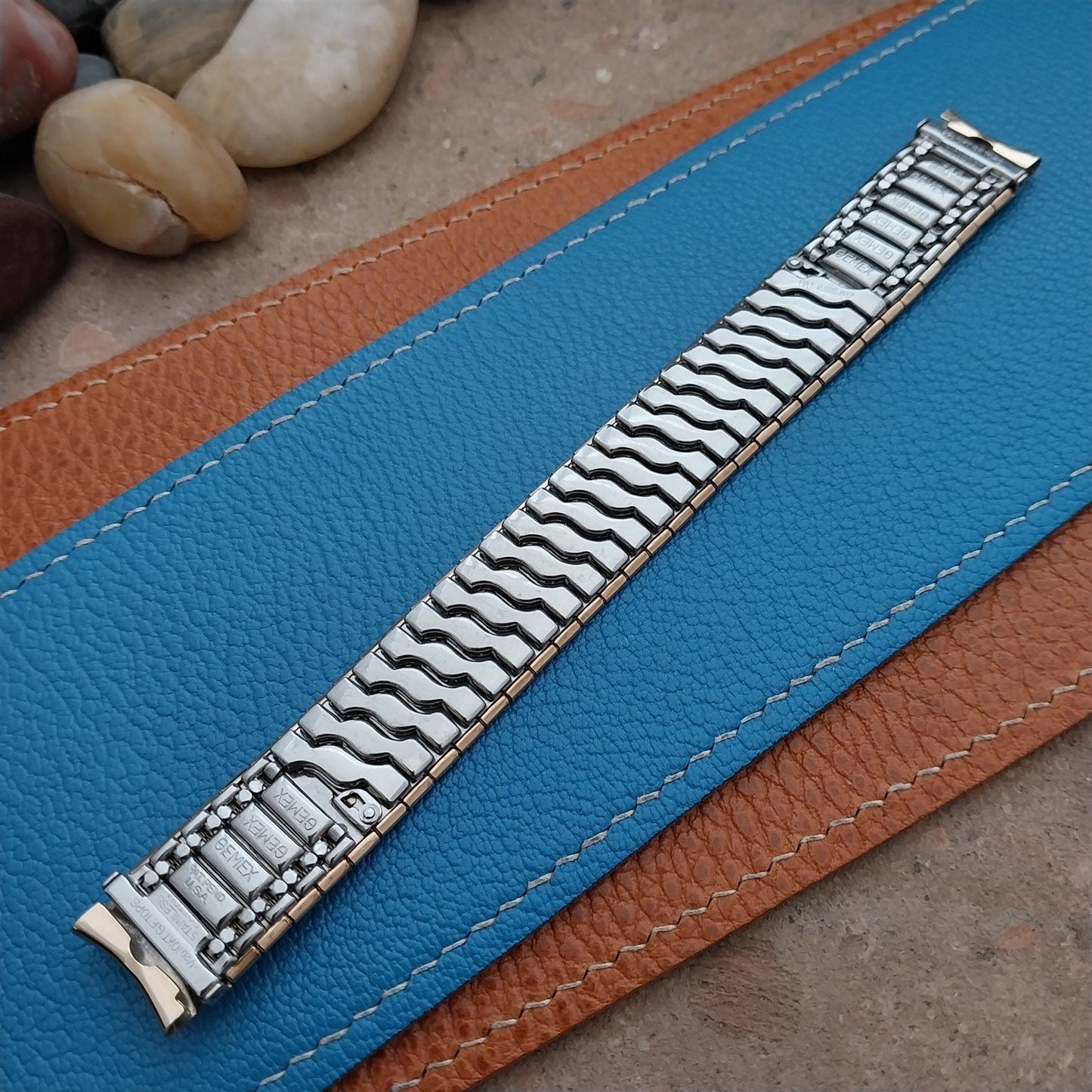 5/8" Gold-Filled 1950s Vintage Gemex Classic Stretch Unused NOS Watch Band