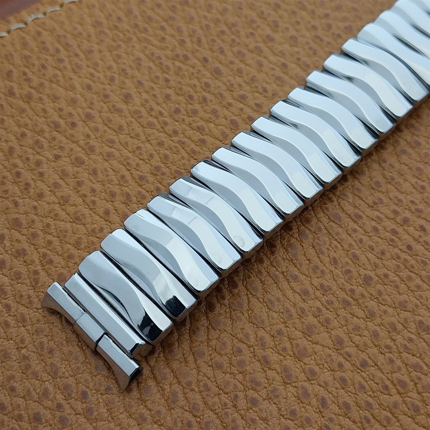 19mm 18mm 16mm JB Champion Stainless Steel nos Unused 1960s Vintage Watch Band