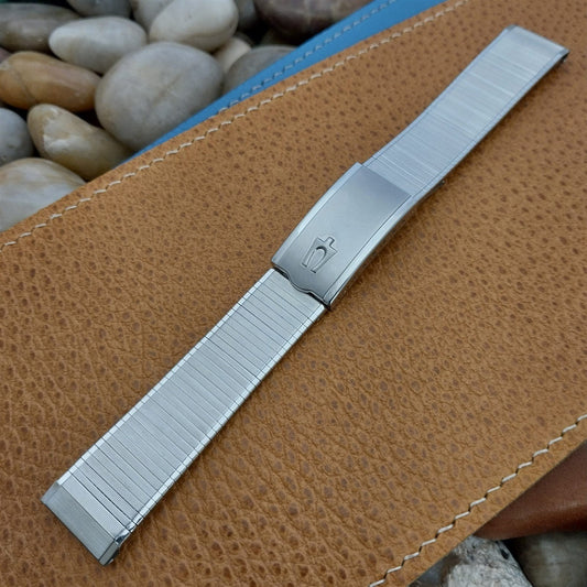 17.2mm Accutron Stainless Steel Duchess nos Unused 1960s Vintage Watch Band