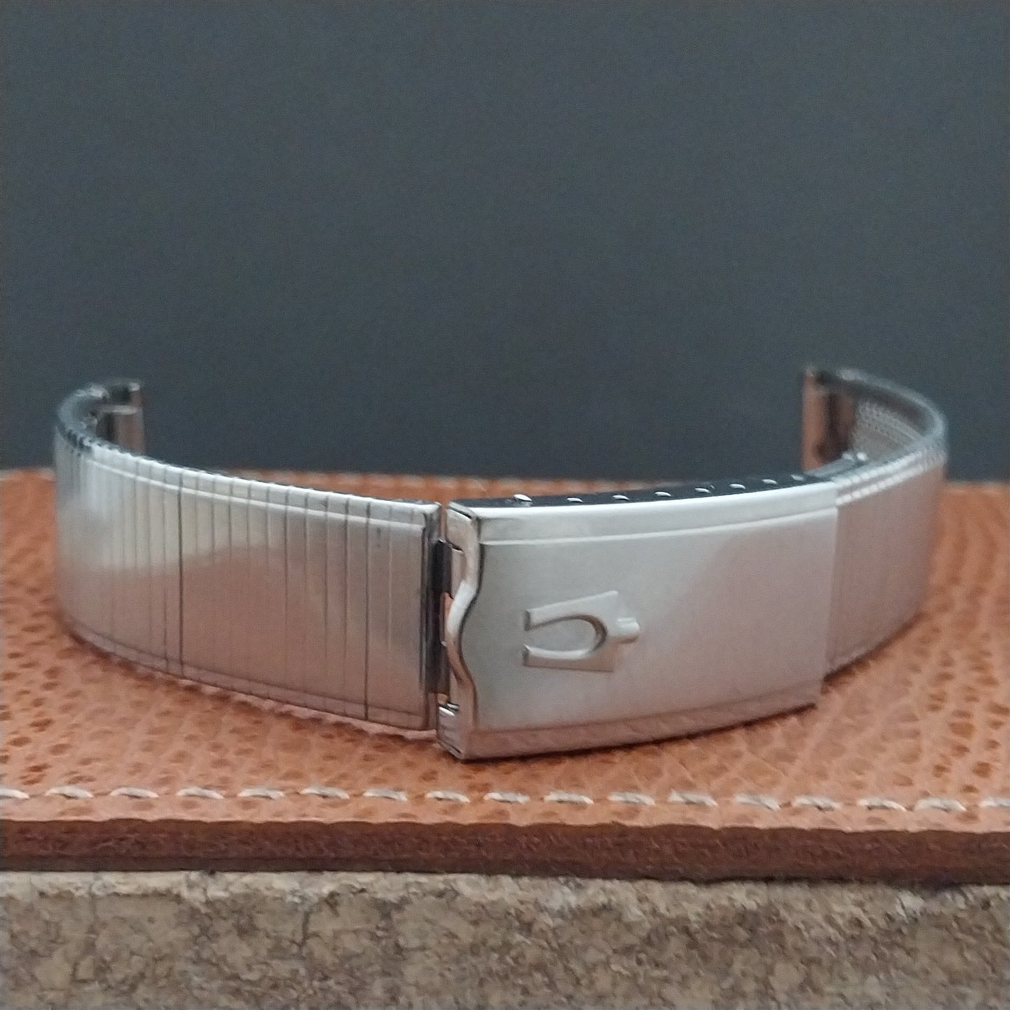 Vintage 17.2mm Accutron Stainless Steel Duchess Unused Classic 1960s Watch Band