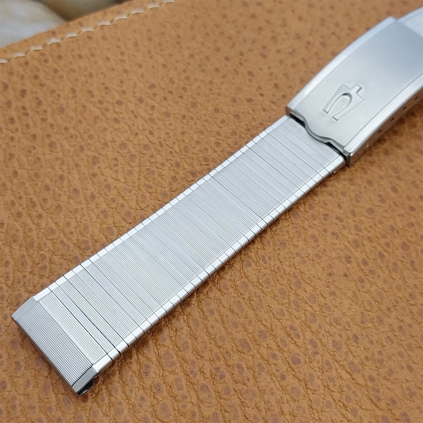 17.2mm Accutron Stainless Steel Duchess nos Unused 1960s Vintage Watch Band