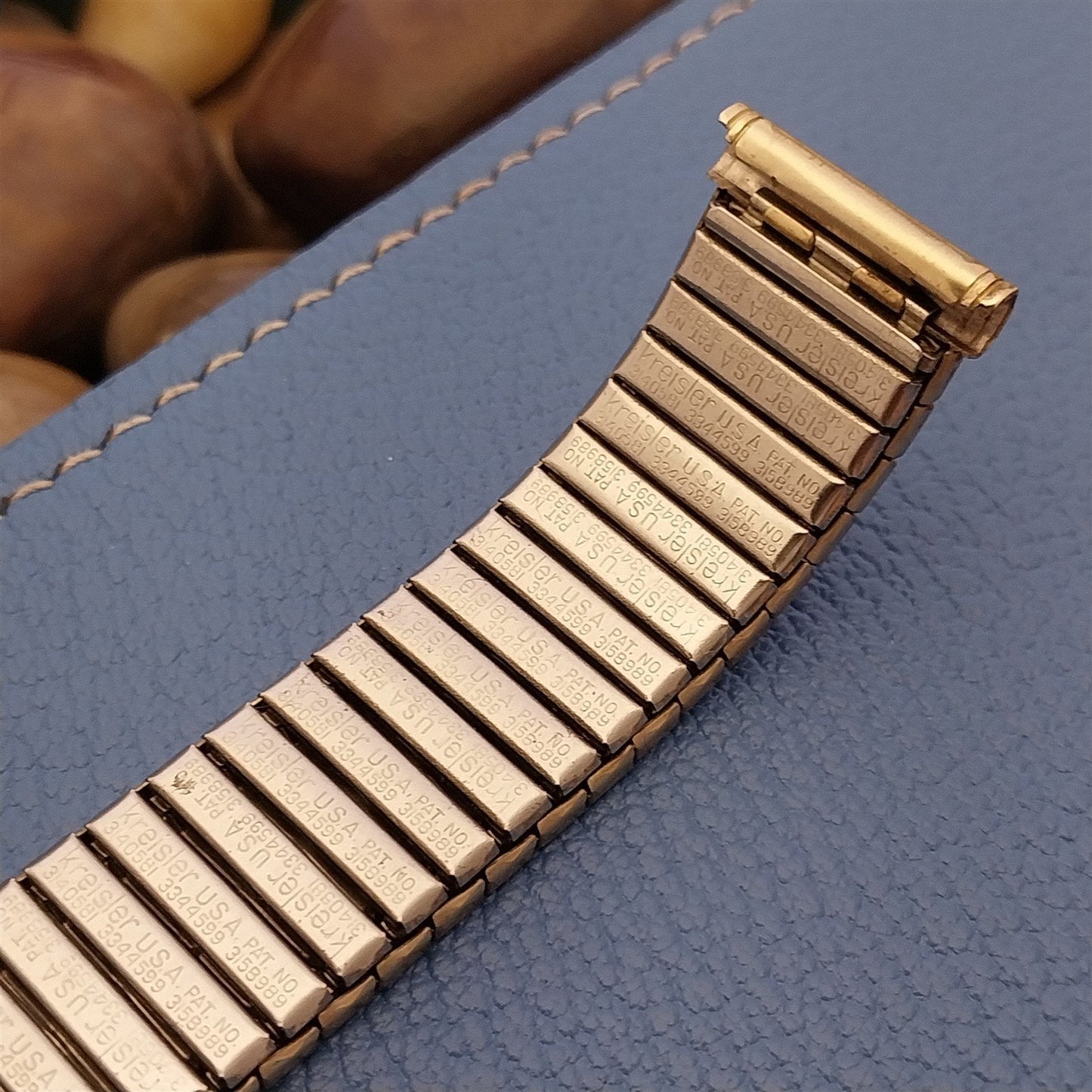 19mm 18mm 17mm Kreisler Classic 10k Gold-Filled Stretch 1960s Vintage Watch Band