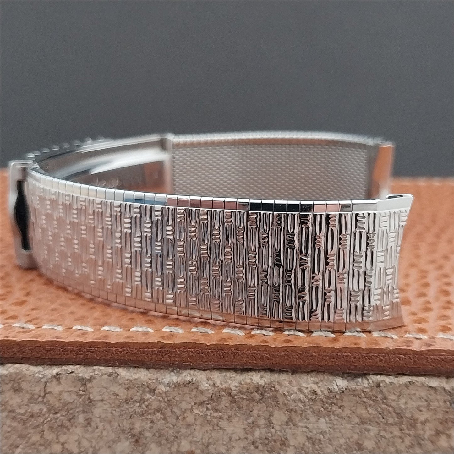 Vintage 17.2mm Stainless Steel Kreisler USA Classic NOS 1960s Unused Watch Band