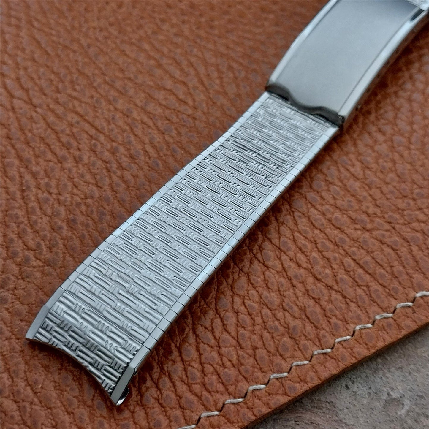 Vintage 17.2mm Stainless Steel Kreisler USA Classic NOS 1960s Unused Watch Band