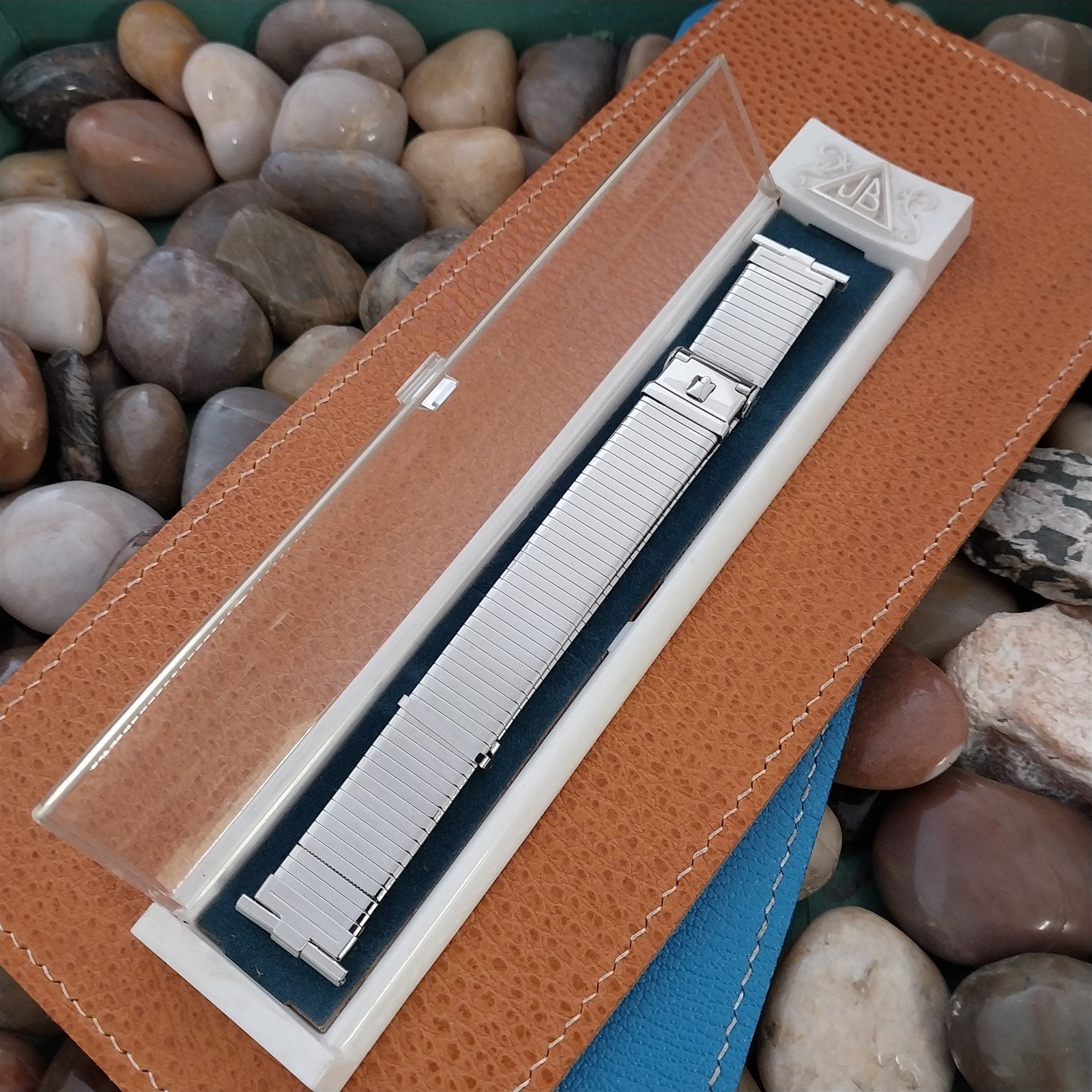 Vintage JB Champion Komfit Stainless Steel 19mm 18mm 16mm NOS 1960s Watch Band