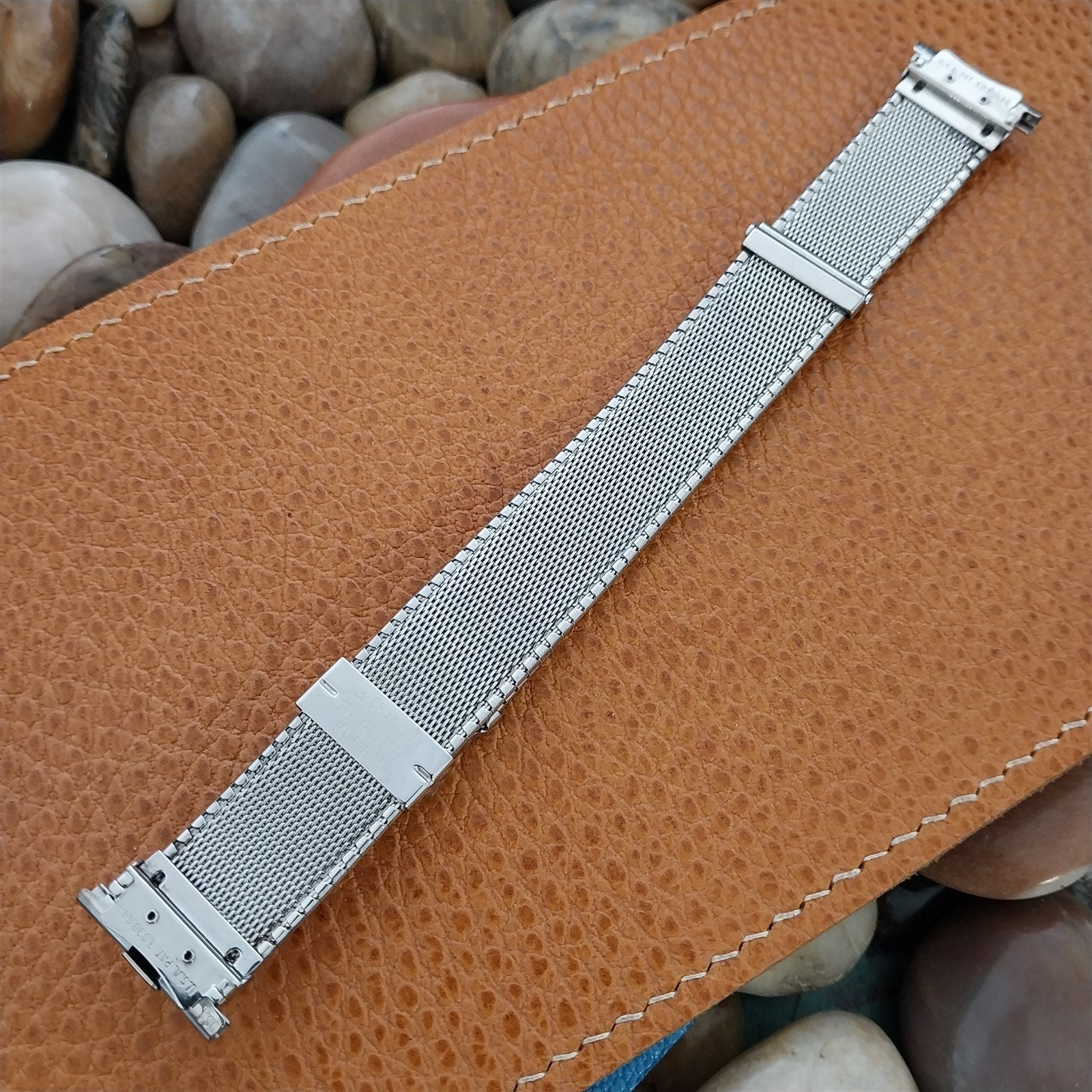 Vintage JB Champion Komfit Stainless Steel 19mm 18mm 16mm NOS 1960s Watch Band