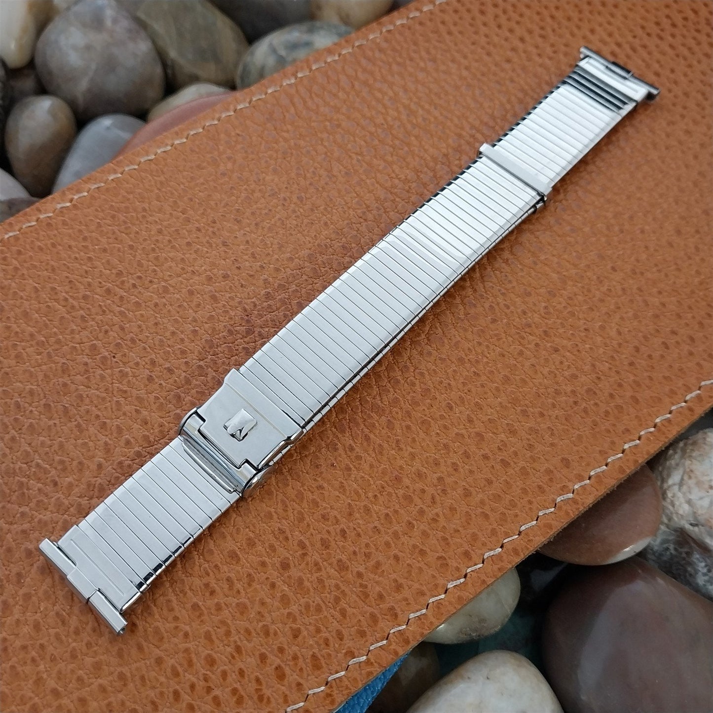 Vintage JB Champion Komfit Stainless Steel 19mm 18mm 16mm NOS 1960s Watch Band