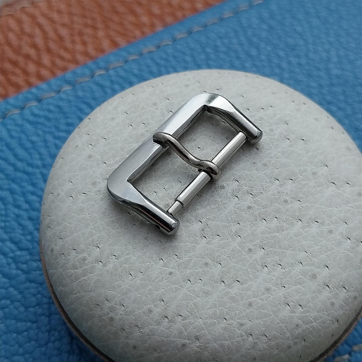 16mm Swiss ACIER Tropic 1960s-70s NOS Vintage Diver Watch Strap Buckle