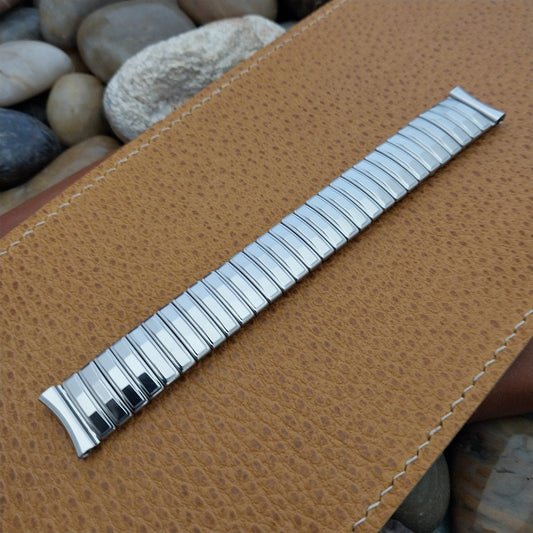 5/8" 16mm Scott Classic Stainless Steel Expansion nos 1960s Vintage Watch Band