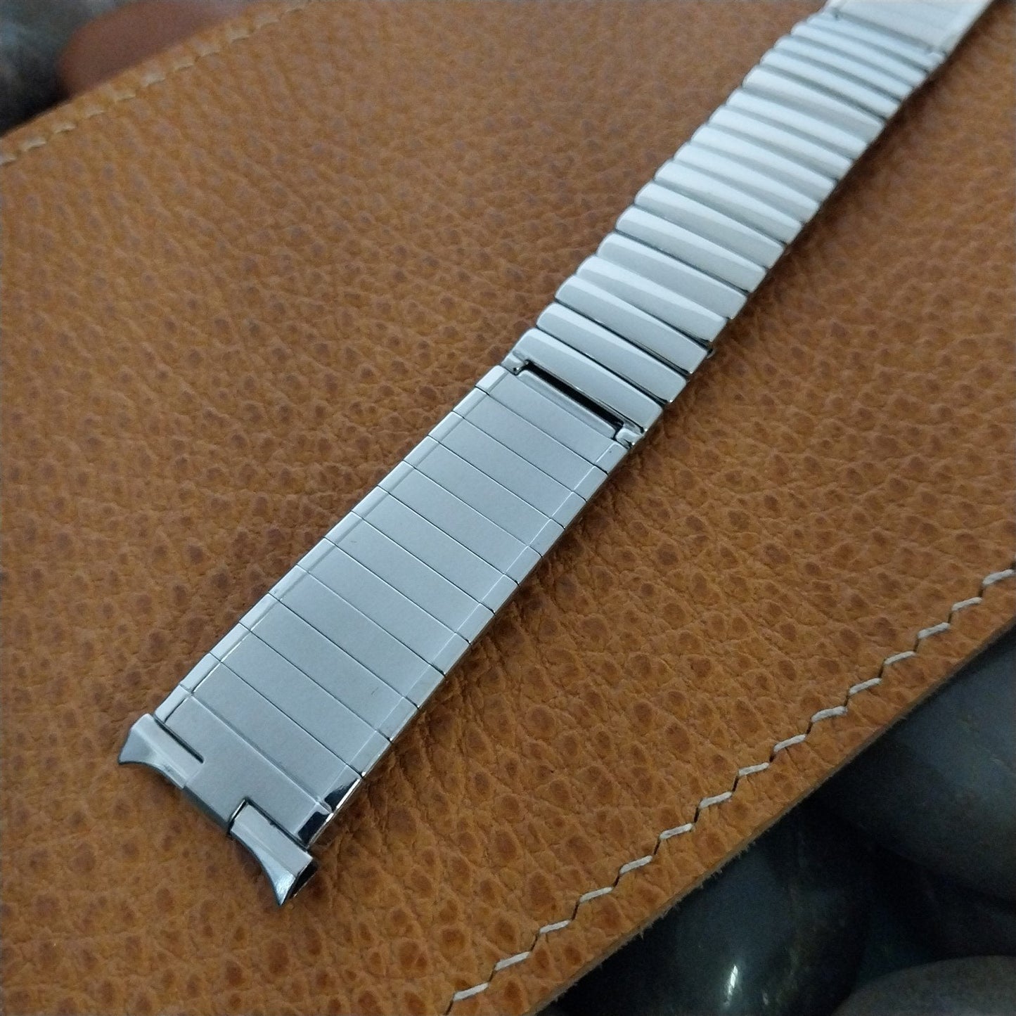 JB Champion USA New Old-Stock 1960s Stainless Steel Vintage Watch Band