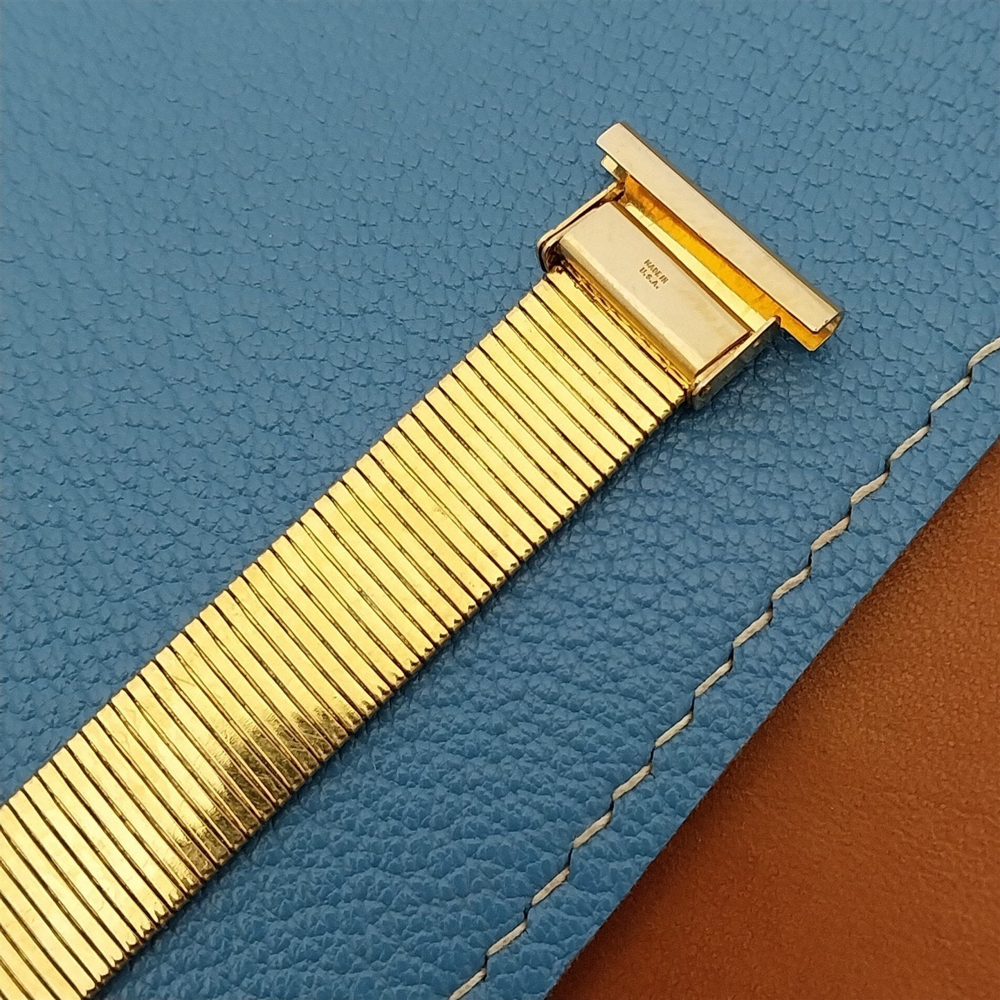 Vintage Wire-Lug Trench Watch 3/4" Gold-Filled 1930s Vintage Watch Band