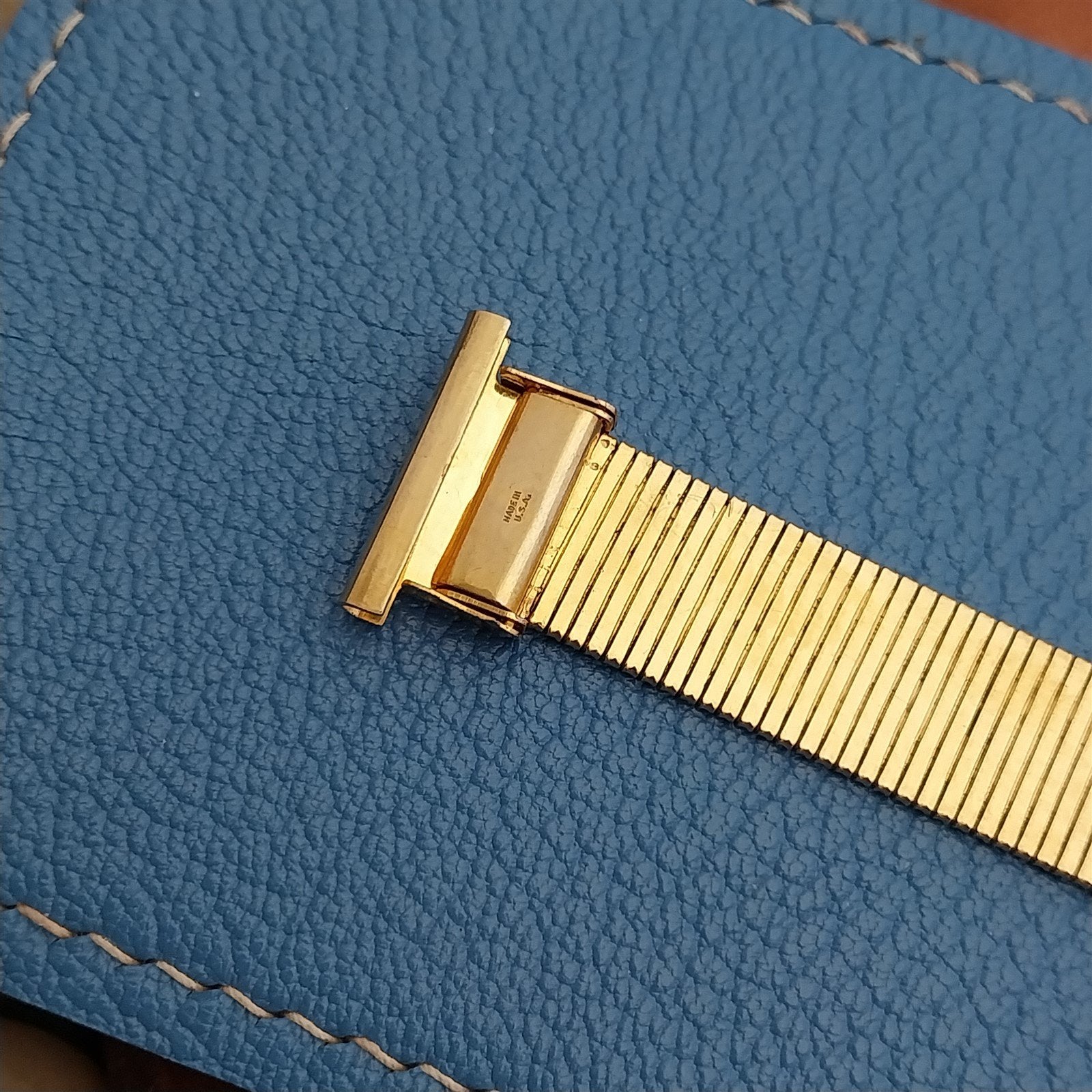 Vintage Wire-Lug Trench Watch 3/4" Gold-Filled 1930s Vintage Watch Band